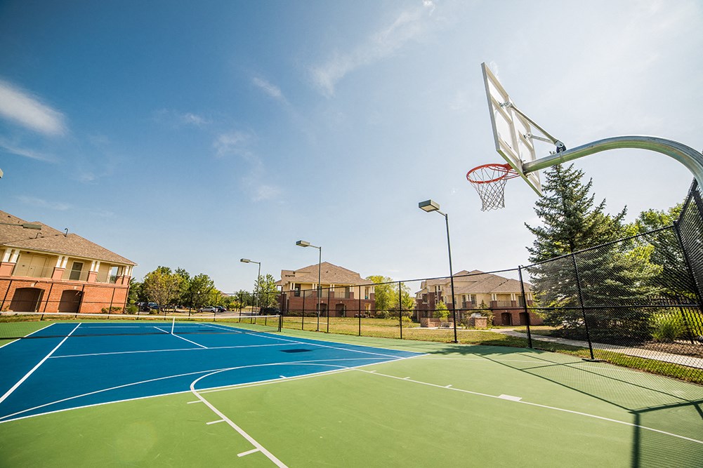 Lighted Tennis Court at The Village on Spring Mill, Carmel, 46032