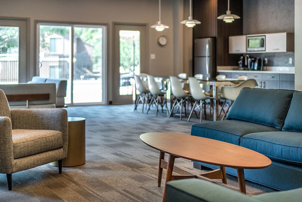 Wood Floor Living Room at Woodbridge Apartments, Louisville, 40242