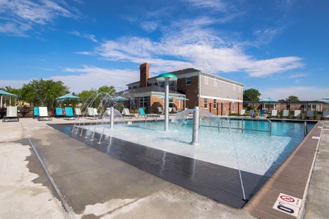 Sparkling Swimming Pool at Gramercy Apartments, Indiana