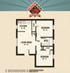 Monon 6100 - 2 Bedrooms FloorPlan Monon 6100 - 2 Bedrooms FloorPlan at Buckingham Monon Living, Indianapolis, IN