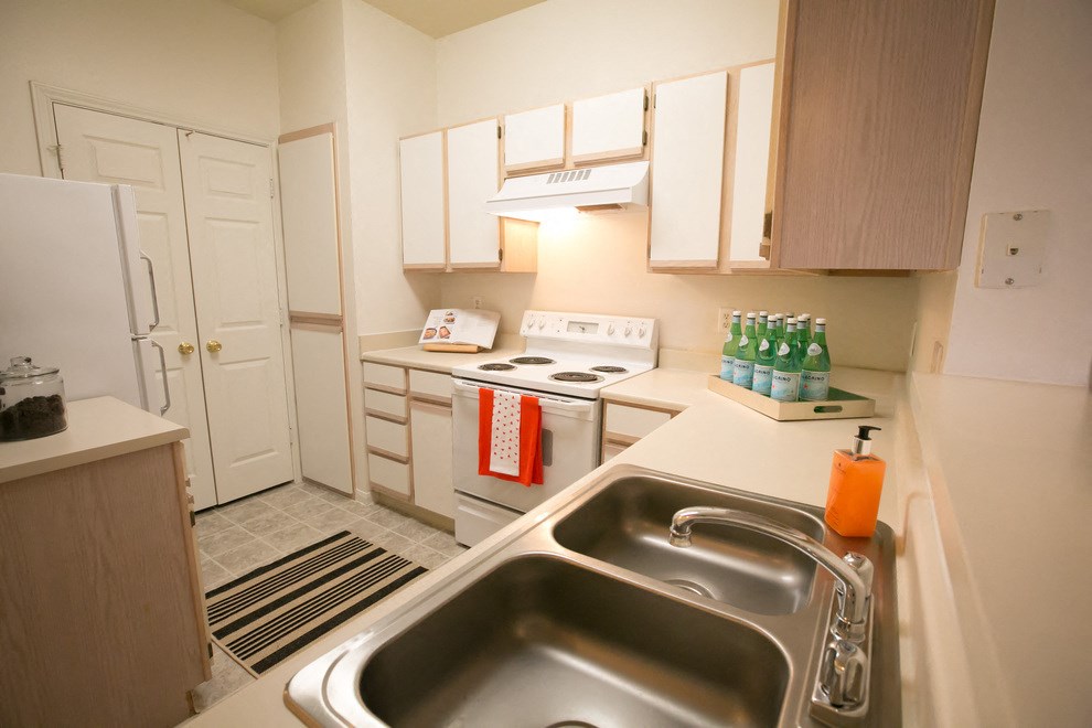 Sink With Faucet at Center Point Apartments, Indianapolis