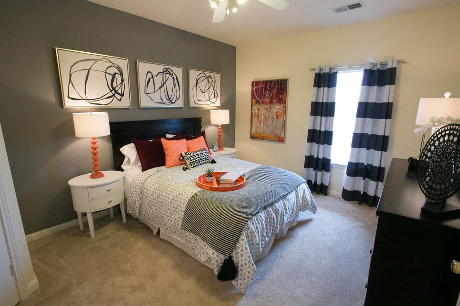 Gorgeous Bedroom at Center Point Apartments, Indianapolis, IN, 46214