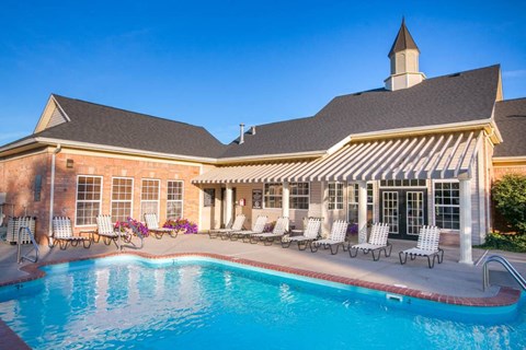 Invigorating Swimming Pool at Steeplechase at Shiloh Crossing, Indiana