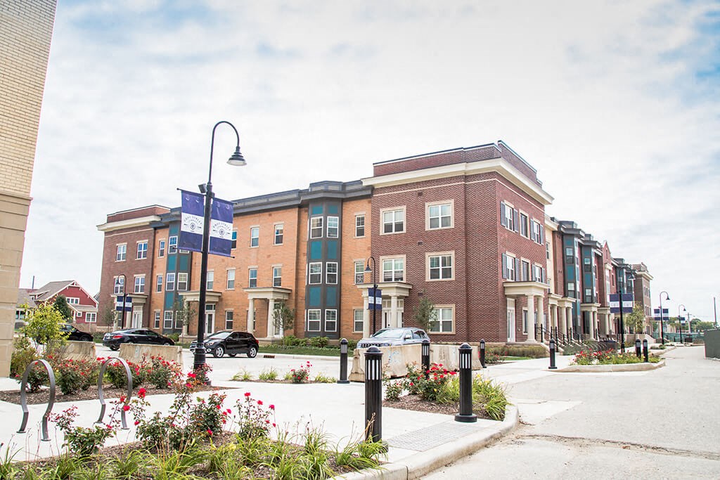 Exterior Landscape at The Foundry, Indiana