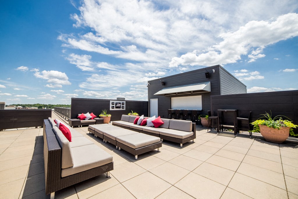 a Rooftop terrace at The Foundry, South Bend, 46617