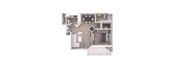 A3 Floor Plan at Village at Almand Creek, Conyers, GA 30094