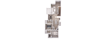 B3 Floor Plan at Village at Almand Creek, Conyers