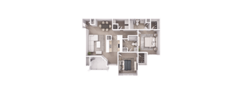 B4 Floor Plan at Village at Almand Creek, Georgia