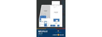 1 bedroom one bath floorplan with walk-in closet at Indy Living Apartments, Indianapolis