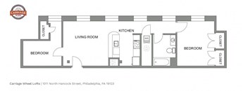 Two Bedroom One Bath