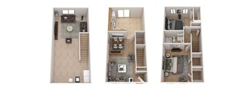 2 Bedroom with Basement