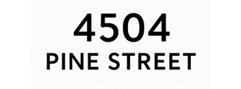 1 Bedroom - 4504 Pine Street