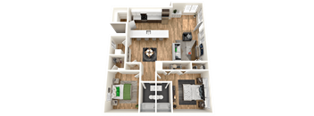 2 Bed 2 Bath