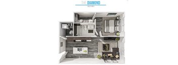 Diamond (1 Bedroom Jr.)