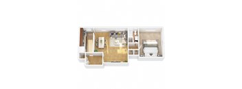 Mayfair 1 Bed 3D