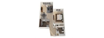One Bedroom Small