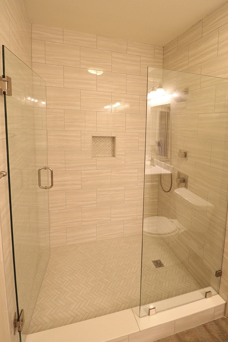 Bespoke custom shower