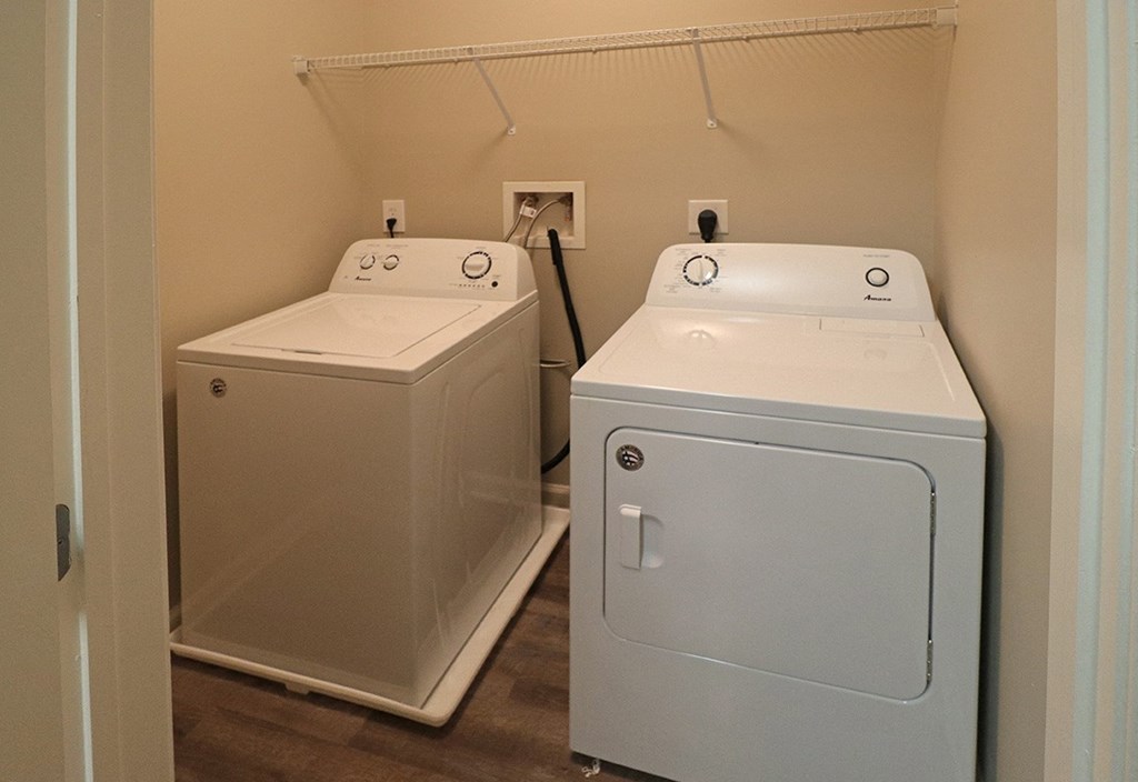 Washer and dryer