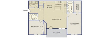 Luxury Two-Bedroom Apartments in E. Stroudsburg, PA