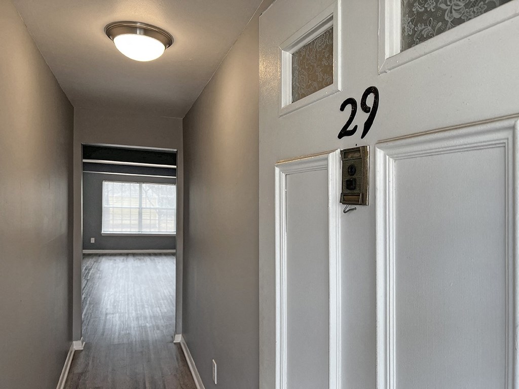 Woodland Apartments apartment 29 entrance