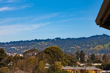 View of the mountains
