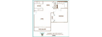 1 BED 1 BATH - VALENCIA - DORAL TERRACE