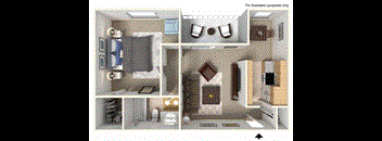 1 bedroom floor plan 675 square ft