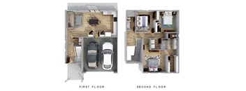 "Poplar" floor plan available at Aspen Vista at Anchor Pointe | Reno, NV