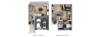 "Ash" floor plan available at Aspen Vista at Anchor Pointe | Reno, NV