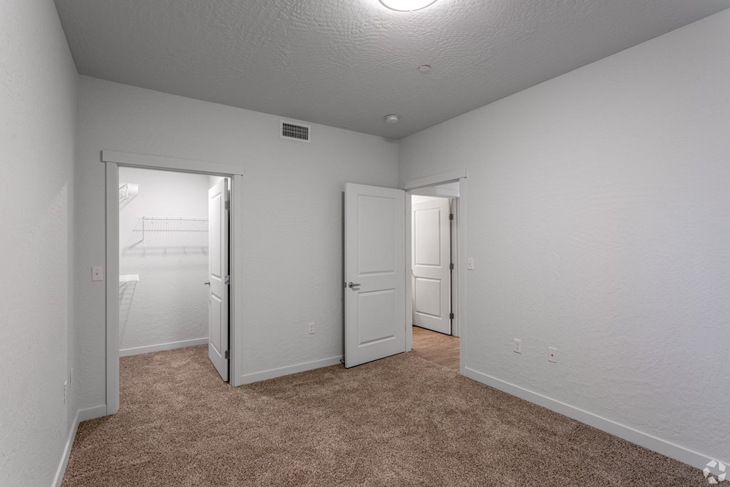 Carpeted Bedroom Carpeted Bedroom at SPENCER PLACE, POST FALLS, Idaho
