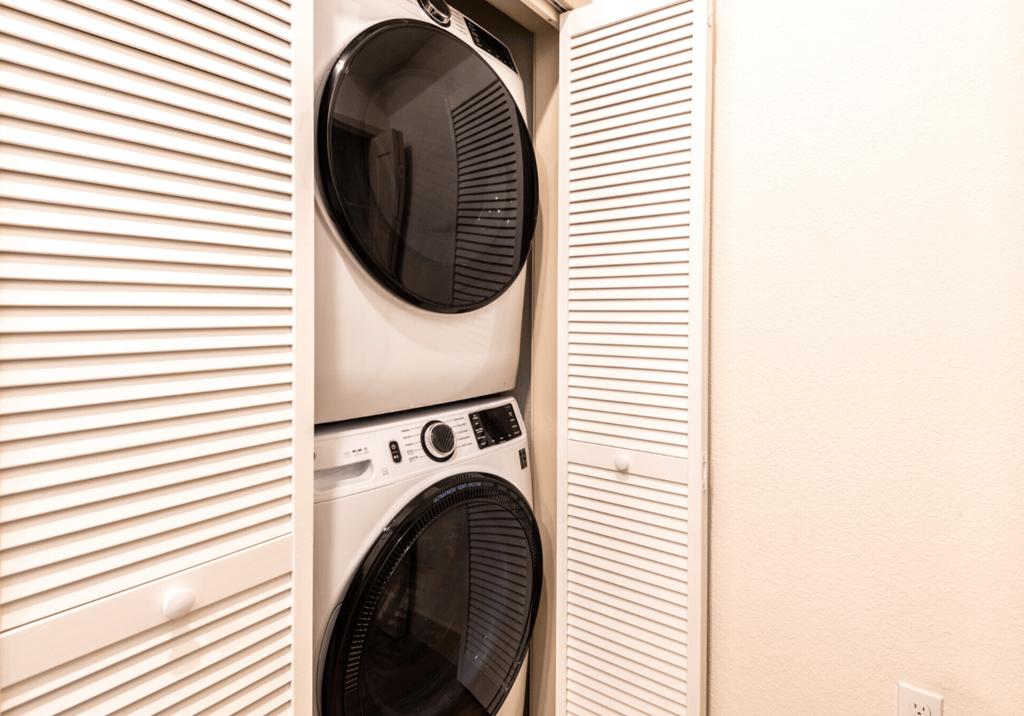 Full size front loader washer and dryer