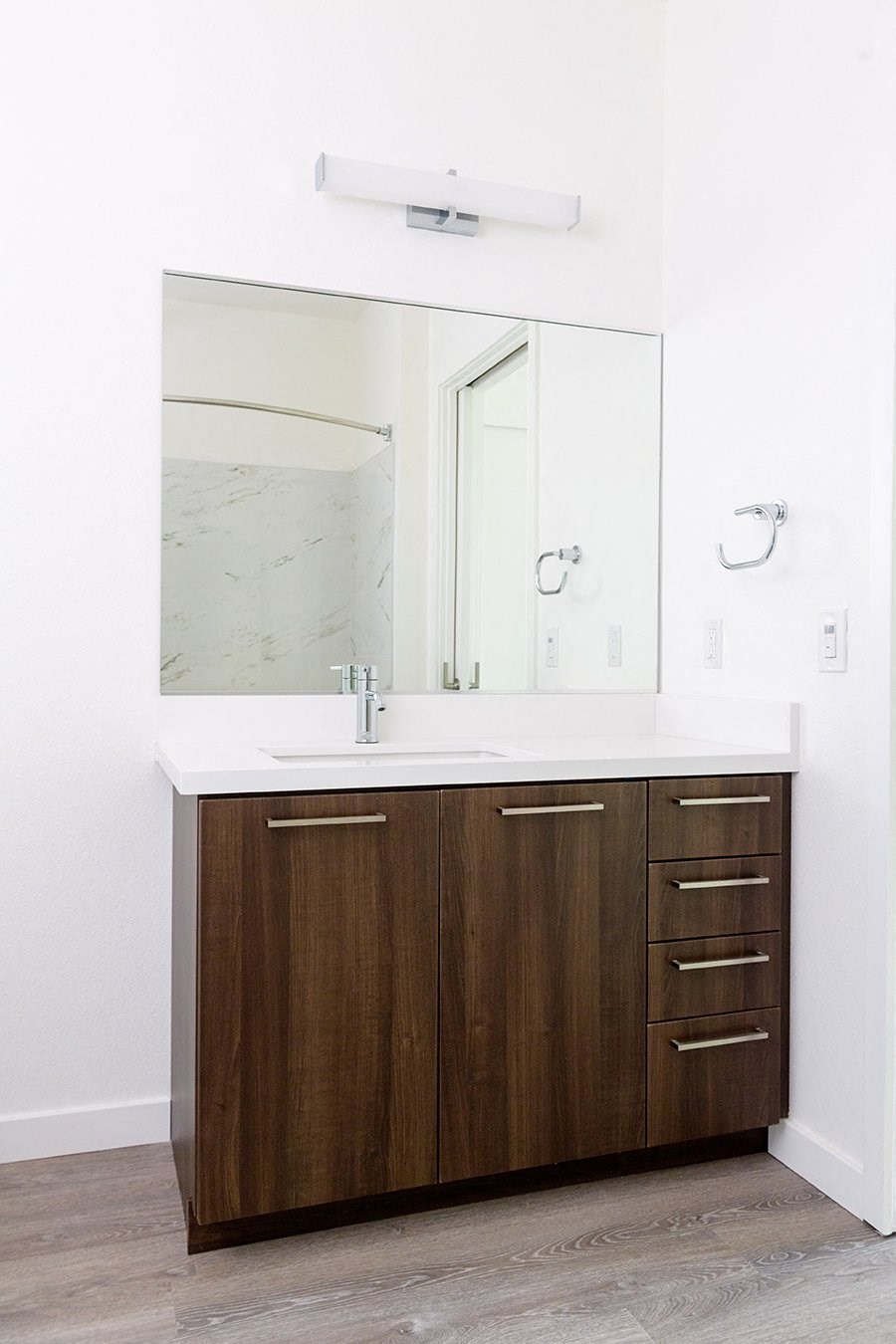 The Mansion bathroom with full vanity