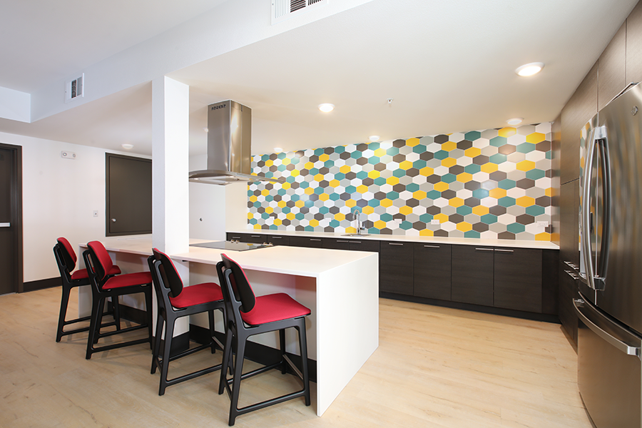 Community kitchen area