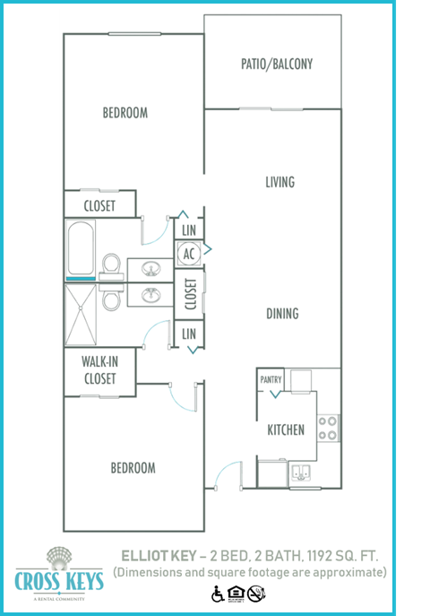 2 bed 2 bath C at Cross Keys, Florida, 33068