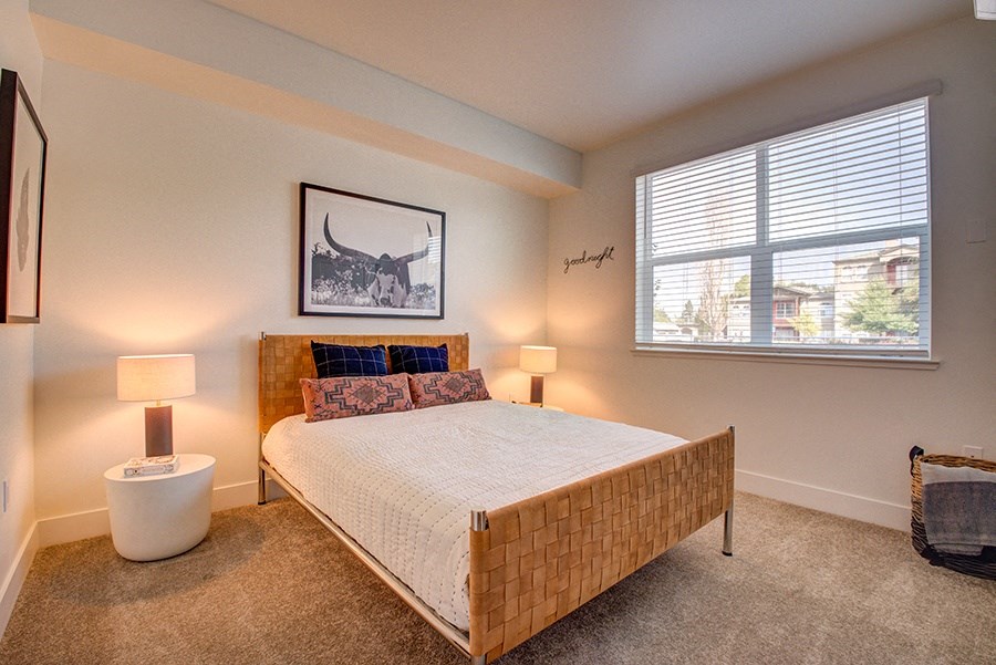 Comfortable Bedroom at 38 NORTH, Santa Rosa California