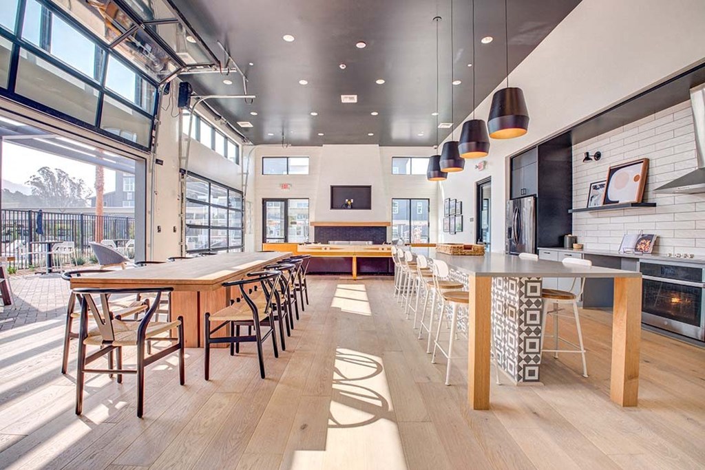 Resident Lounge Area at 38 NORTH, California, 95404