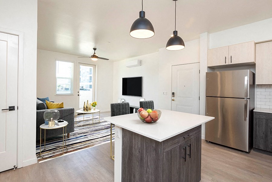 full kitchen with island at 38 NORTH, California, 95404