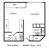 Studio floor plan