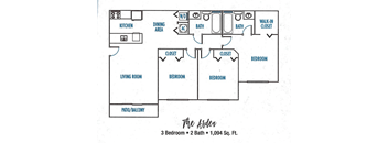 THE ARDEA Floor Plan at Heron Pointe, Miramar, 33025