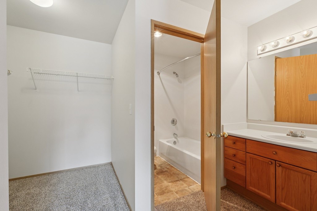Bathroom With Bathtub  The Timbers by Vintage, Arlington