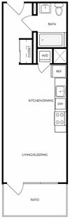 Studio floor plan