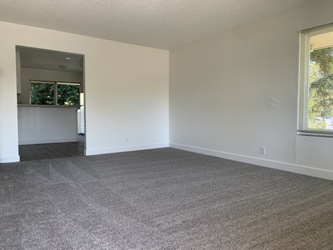 Carpeted Living Area at OTAVON APARTMENTS, Novato, 94947