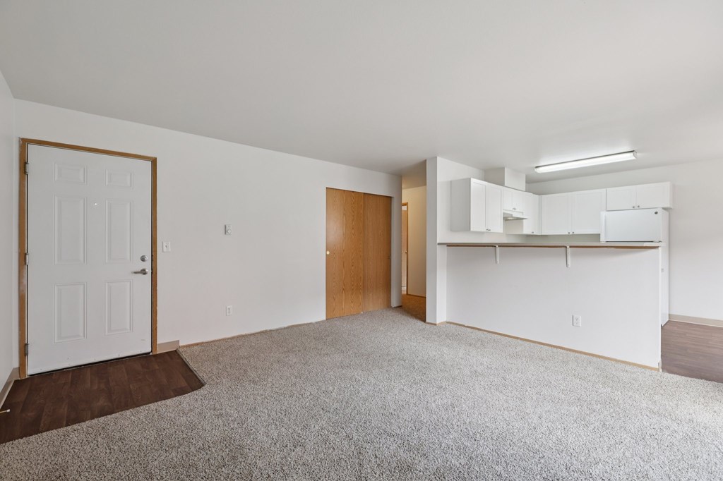 Living And Kitchen at The Timbers by Vintage, Arlington