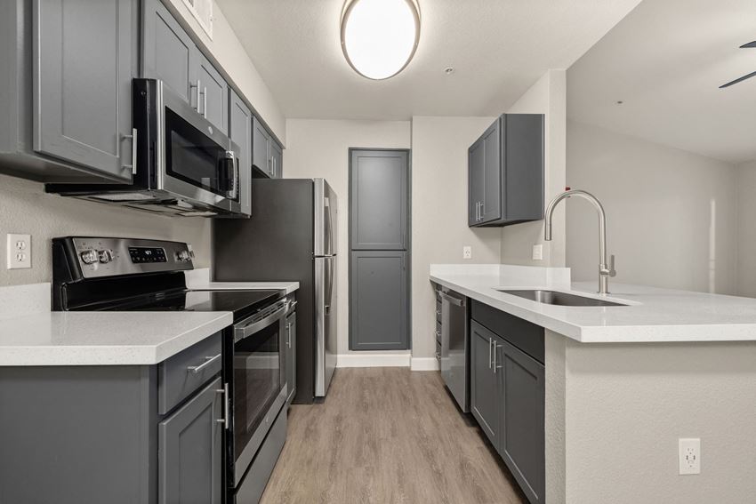 Renovated kitchen Villas at D'Andrea