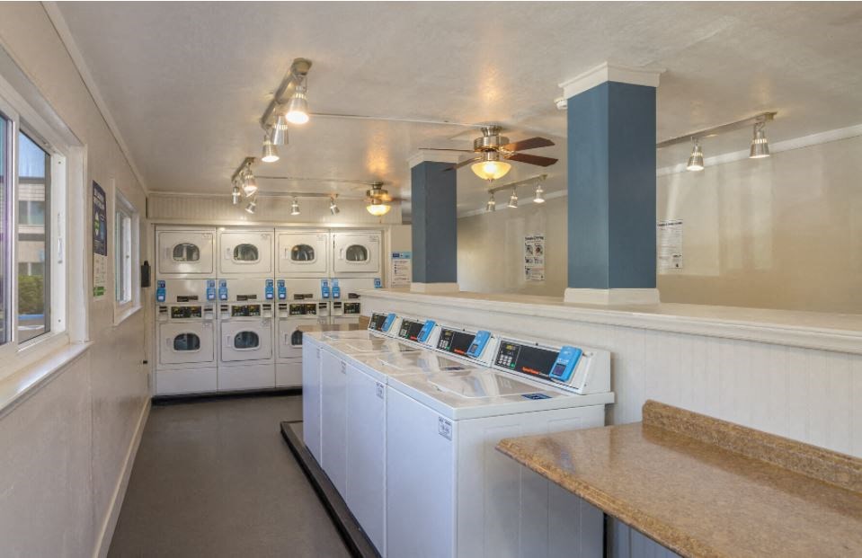 On-site laundry facilities