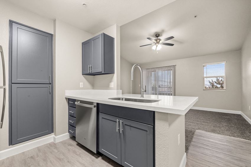 Renovated kitchen Villas at D'Andrea