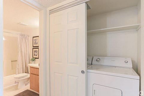 Ashford Park full size washer and dryer