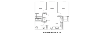 B1S Floor Plan at Traditions at Hazelwood, Portland, OR 97216