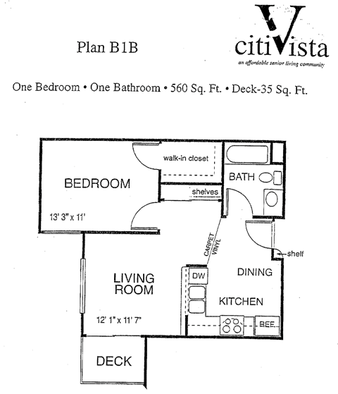 2 bedroom 2 bath at VINTAGE AT CITI VISTA, Reno