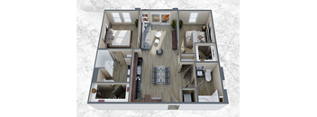 Two BedroomTwo Bathroom